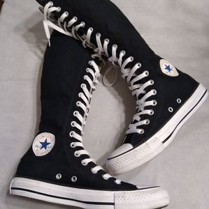 Women Converse Knee Top Sneakers